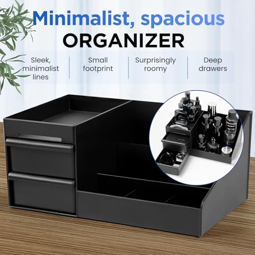 EXIN DECHEN Cologne Organizer for Men, Cologne Stand, Room Decor for Men | Perfume Organizer, Bathroom Organizer, Bathroom Sink Organizer, Dresser Organizer, Mens Essentials, Birthday Gifts for Men