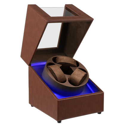 Watch Winder for 3 Automatic Watches,Japanese Quiet Motor
