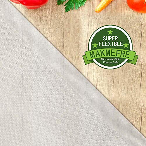 6Pack Vacuum Sealer Rolls 8"&11"x20' BPA Free Sous Vide Bags
