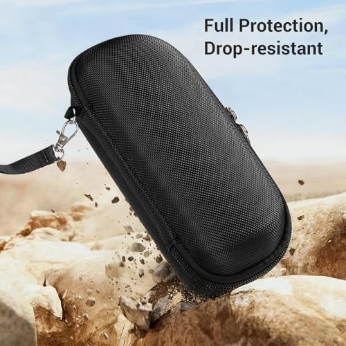 CoBak Carrying Case for Ray-Ban Meta & Oakley Smart Glasses, with 4 in 1 Accessories Kit - Case, Carabiner, Strap and Ear Cushion, Fits Wayfarer, Skyler and Most Sunglasses Portable Protective Storage