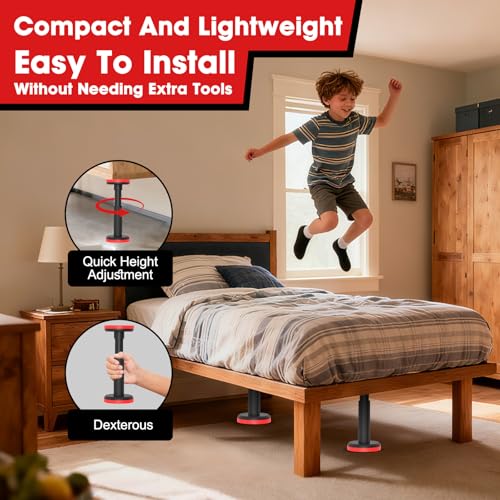 Adjustable Shelf Support Pole for Undermount Sink Cabinet Shelf 7.1-17.3in | Telescopic Heavy Duty 220lb Sagging Shelf Support Post Leg Cabinet Jacks