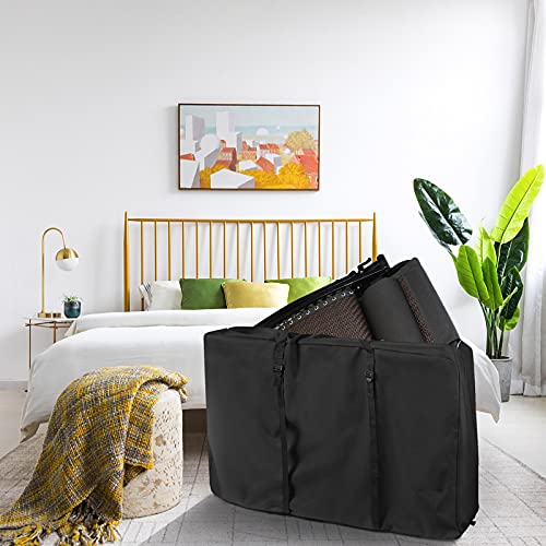 Uranshin Large Outside Chair Storage Bag, 600D Chair Carry Bag | Zero Gravity Chair Cover, Heavy Duty Folding Lounge Chair Carrying Case, Moving Bags with Zippers, 43" L x 11" W x 29" H