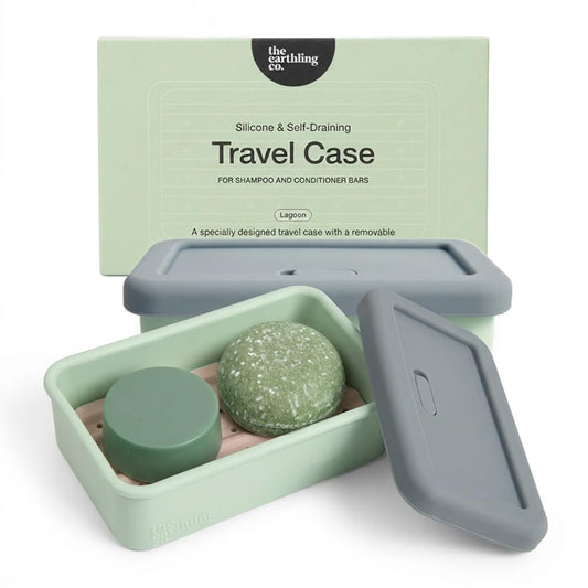 Leakproof Soap Case for Travel - Compact Portable... (Blue, Green | Silicone)