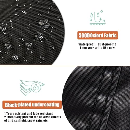 Outdoor Storage Box Cover for TARKARI 320 Gallon Deck Box | Waterproof Resin Storage Bin Cover Deck Box Covers-68" L x 32" W x 33" H