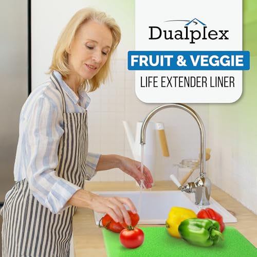 Fruit & Veggie Life Extender Drawer Liner - Refrigerator Organizers and Storage, Fridge Shelf Liners