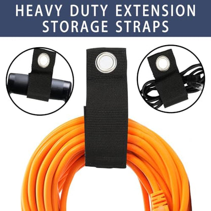 KOFANI Steel Garage Storage Hooks - 16 Pack Anti-Slip Coating, Heavy Duty Wall Mount Hooks for Hanging Bike, Ladder, Garden Tools | Wall Hooks Geavy Duty for Hanging Bike, Ladder, Garden Tools,Broom,Hose，Anti-Slip Coating Garage Wall Organization