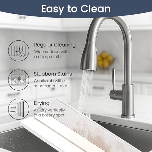 Meowoo Stone Drying Mat for Kitchen Counter, 15.7"x11.8" Foldable Diatomaceous Earth Mat, Super Absorbent, Quick-Dry Bath & Kitchen Pad for Dishes, Cups, Bottles, Non-Slip, Fits Any Countertop - White