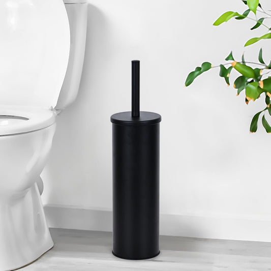 Deep & Sturdy Toilet Bowl Brush with Holder - Dura... (Metal)