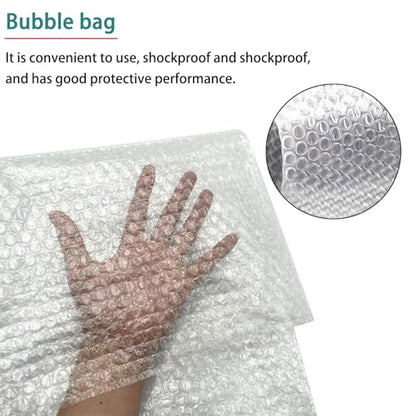 Foam Flat Screen TV Cover and Bubble Flat Screen TV Protective Covers Fits Up to 65''W x 36''H, Flat Screen TV Protection During House Moving, Storing, or Home Renovation (Double-layer)