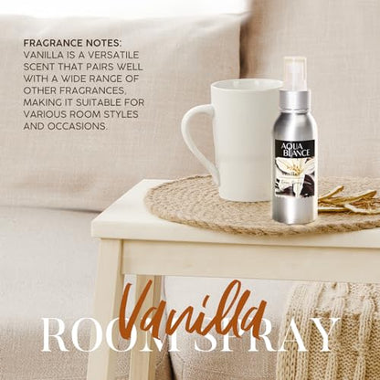 Fragrant Room Spray, Vanilla, 3 x 3.4 fl oz, Air Fresheners Odor Eliminator for Home, Bathroom, Concentrated Room Spray