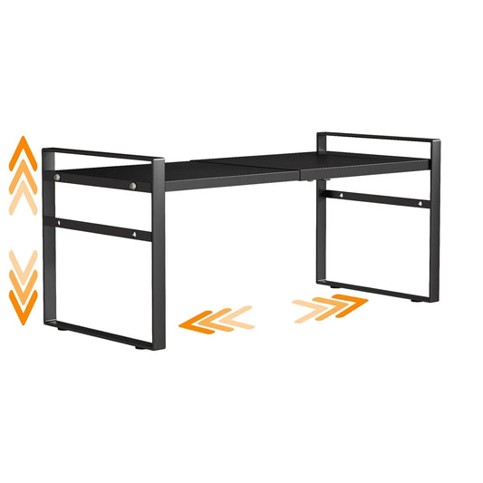 Expandable Cabinet Shelf Organizer Riser for Kitchen Pantry Cupboard Under Sink Countertop,Kitchen Cabinet Shelf