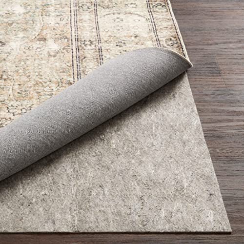 Loloi - Grip 1/8" Grey 8'-0" x 10'-0" Rug Pad | FPAD2 Approx. 8x10 , Soft, Reversible, Cushion, Low Profile, Hardwood, Carpet, Vinyl, Linoleum, Multi Surface, Tile, Rug Pad