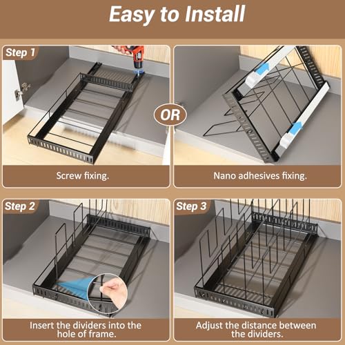 Pull Out Baking Tray and Cookie Sheet Cutting Boar... (Carbon Steel)