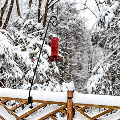 Heavy Duty Extensible Deck Hook - Adjustable for Hanging Bird Feeders, Plants, Suet Baskets, Wind Chimes, Lanterns