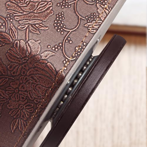 360° Spinning Remote Control Holder,Pen Caddy,Studio Art Supplies Organizer | PU Leather Swivel Office Desk Nightstand Storage Box for Media Controllers,Makeup Brush,Glasses,Decorations for Living Room