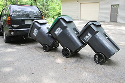 American-Made The Original Can Couplers to Hook Multiple Wheeled Trash Containers - By Garbage Commander