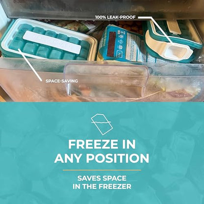 ICEBREAKER POP 2.0 2026: Make And Serve Ice Without Ever Touching The Ice | The Sanitary Silicone Ice Cube Tray for Freezer | Patented Ice Trays for Freezer | This Ice Cube Maker Makes 18 Cubes