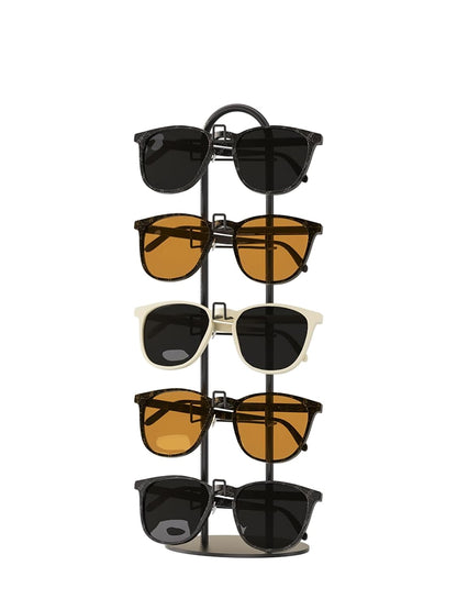 5 Tier Sunglass Organizer Holder,Sunglasses Tabletop Display Stand For Nightstand