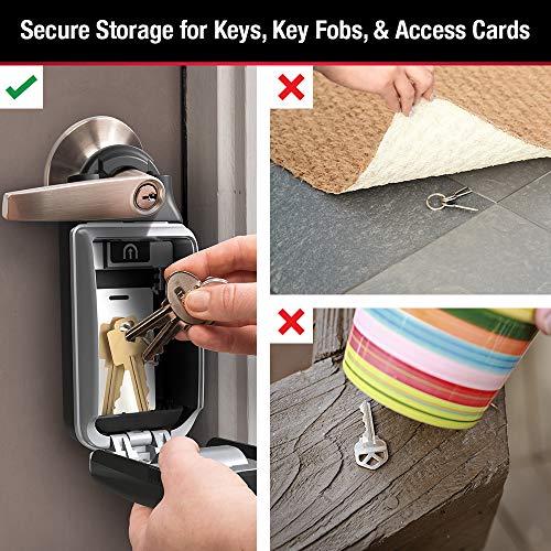Master Lock 5420EC Set Your Own Combination Portable Lock Box with Adjustable Shackle, 6 Key Capacity