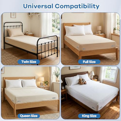 Bed Sheet Holders for Corners, New Upgrade Fitted Sheet Holder Keep Sheets Firm & Tight, Bed Fitted Sheet Holder for Corners, Lock Design, Easy Installation for Any Mattress Sizes Gray 4PCS