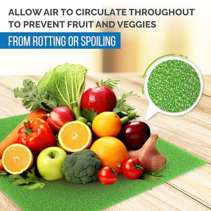 Fruit & Veggie Life Extender Drawer Liner - Refrigerator Organizers and Storage, Fridge Shelf Liners