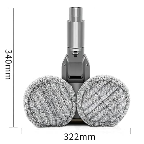 Electric Mop Head Attachment Compatible with Dyson V6 Vacuum Cleaner Attachment with Water Tank and Mops (Color : V6)