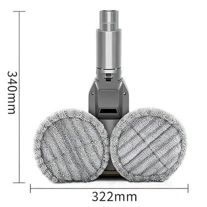 Electric Mop Head Attachment Compatible with Dyson V6 Vacuum Cleaner Attachment with Water Tank and Mops (Color : V6)