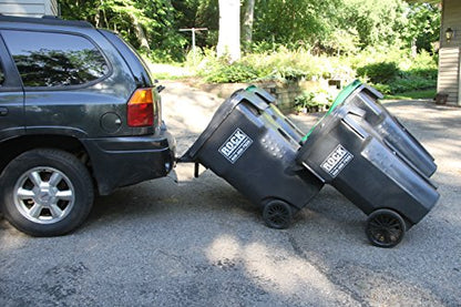 American-Made The Original Can Couplers to Hook Multiple Wheeled Trash Containers - By Garbage Commander