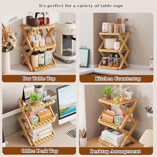 Small Shoe Rack, 3 Tier Portable Folding Shoe Storage Rack, Without Installation, Mini Free Standing Shoe Rack for Camping, Corridors, Bedrooms Living Room Corner and Small Spaces