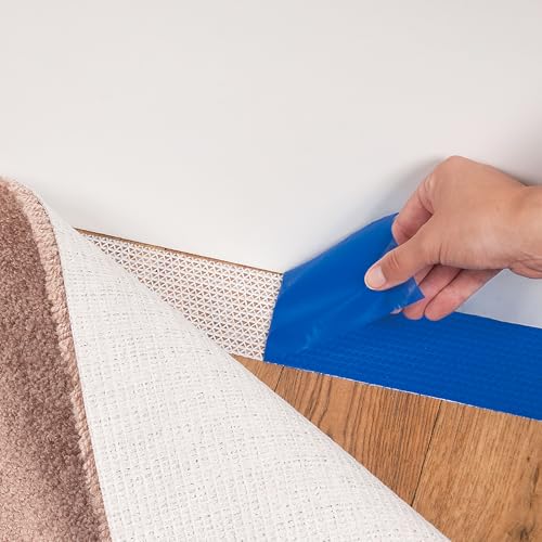 Roberts 50-588 Rug Gripper Indoor 3 Inch by 60 Foot Mat and Rug Carpet Tape for Removable Installations