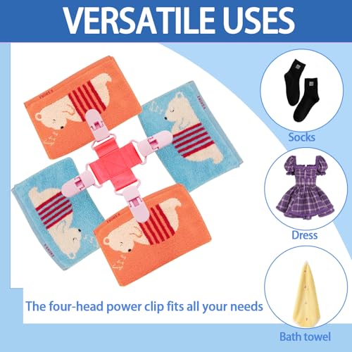 4 Pack Bed Sheet Detangler Reduces Laundry Tangles Keep Bed Sheets/Duvet Covers/Blankets from Tangling, Twisting, and Balling in Washer and Dryer, Fewer Wrinkles, Saves Time and Energy (Blue+Pink)
