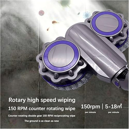 Electric Mop Head Attachment Compatible with Dyson V7 V8 V11 V10 Vacuum Cleaner Attachment with Water Tank and Mops (Color : V7V8V10V11)