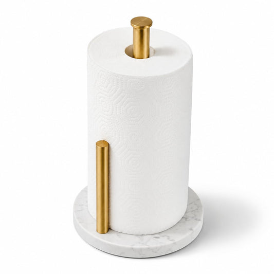 Brushed Gold Paper Towel Holder,Stainless Steel Pa...