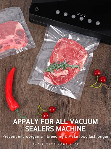 Syntus Vacuum Sealer Bags, 2 Rolls 8" x 50' Commercial Grade Bag Rolls, BPA Free Food Vac Bags for Storage, Meal Prep or Sous Vide