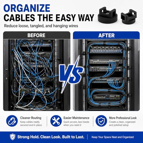 30 Pcs Magnetic Zip Tie Mounts with 300 Cable Ties Magnetic Cable Clips Magnet Cable Holder and Wire Holder for Cable Management Home Office Garage Marine Electrical Wiring (22mm)