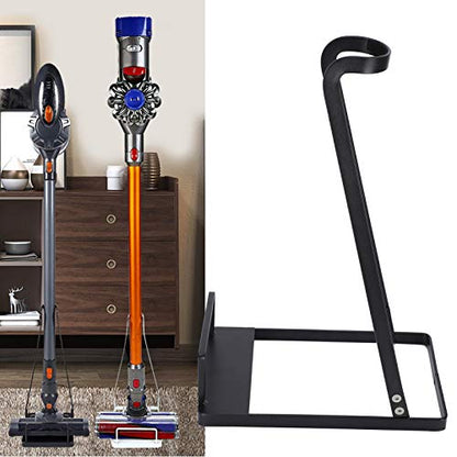 Vacuum Stand for Dyson V6 V7 V8 V10 V11, Vacuum Cleaner Rack, Cordless Organizer Holders Compatible with Handheld Electric Broom(Black)