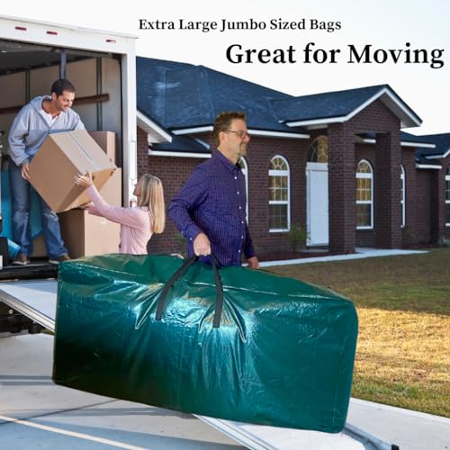 Evelots 5.5-Foot Extra-Large Moving Bags with Zippers and Carrying Handles | Store and transport comforters, camping gear or patio cushions in extra-large 5.5-foot bags with zippers and carrying handles