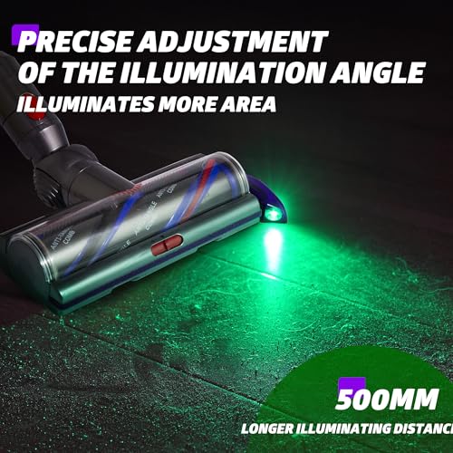 Vacuum Attachments, Vacuum Light Reveal Hidden Dust Pet Hair | Compatible with Dyson Shark Bissell Eureka, Cordless Vacuums, Parts and Accessories,Shop Vac Attachments,Gift for Pet Owners
