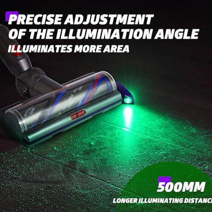 Vacuum Attachments, Vacuum Light Reveal Hidden Dust Pet Hair | Compatible with Dyson Shark Bissell Eureka, Cordless Vacuums, Parts and Accessories,Shop Vac Attachments,Gift for Pet Owners