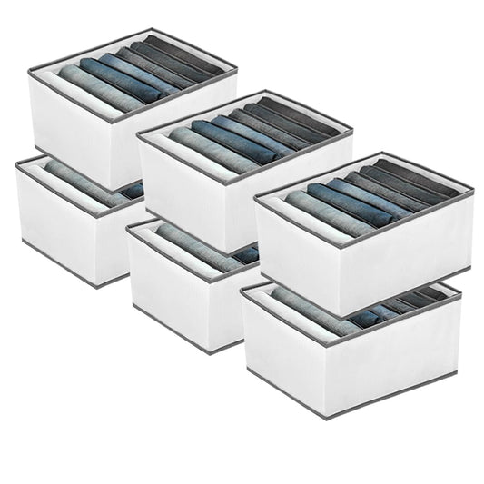 6 Pack Wardrobe Closet Organizer and Storage for C...
