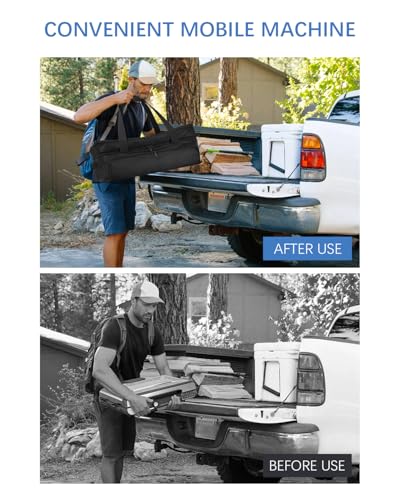 Carrying Bag for Ninja Sizzle Pro XL Indoor Griddle & Grill GX101 — 1280D Water-Resistant Oxford Shell — Cover for Ninja GX101 - Storage Case for Grill Plate & Accessories Tools, Bag Only