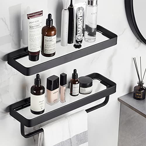 Bathroom Shelves Wall Mounted Glass Shelf for Floa...