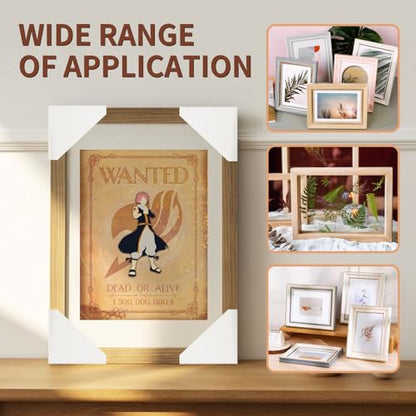 Mardili Adjustable Picture Frame Cardboard Corner Protectors for Shipping | 120 PACK Fit 1”,1.5” and 2.2” Frames, Corner Protectors for Shipping, Packaging Edge Protector, Cardboard Shipping Corners