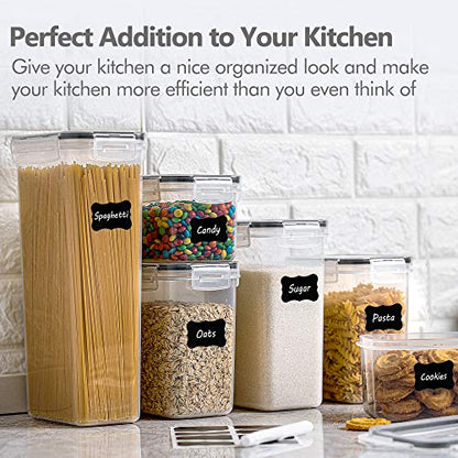 Airtight Food Storage Containers with Lids, 8 PCS