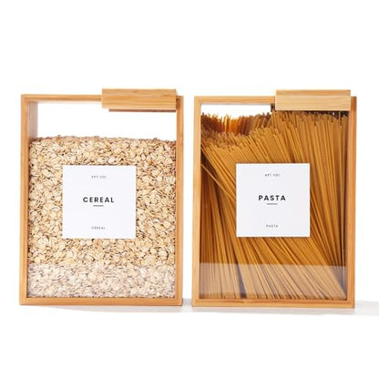 Food Dispenser 2L | Kitchen Organizers and Storage | Food Containers & Cereal Dispenser for Pantry Organization And Storage Container | Cereal, Rice, Flour, Snack