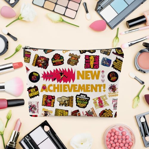 QualityLife DCC Makeup Bag New Achivement Funny Dungeon Book Crawler Reading Carl Merch