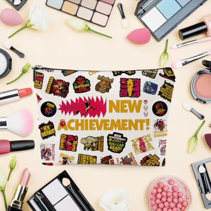 QualityLife DCC Makeup Bag New Achivement Funny Dungeon Book Crawler Reading Carl Merch