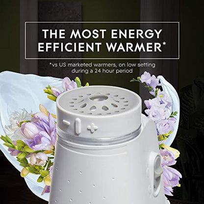 Glade PlugIns Plus Refills Air Freshener Starter Kit, Clean Linen, Scented and Essential Oils for Home and Bathroom, 0.67 Fl Oz, 1 Warmer + 3 Refills