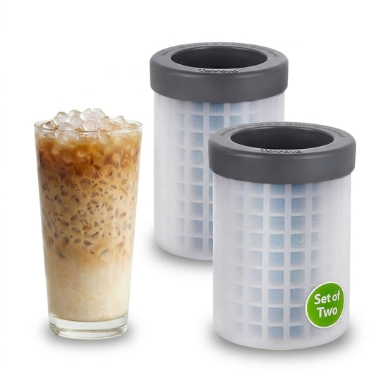 Tovolo Mini Ice Squeeze & Release Cylinder, 2-Pack, Mini-Ice Cube Makers