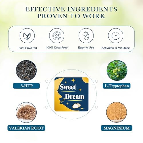 Sleep Patches for Adults with Melatonin, Magnesium and Sour Cherry Extract - Plant-Based Sleep Aid - Easy to use Suitable for Both Men and Women-1 Box 60 Count-SP-02